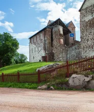 Kastelholms slott i Sund på Ålands landsbygd.