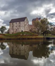 Kastelholms slott i Sund på Ålands landsbygd.