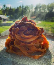 Italiensk mat hos Villa Valentina på Åland.