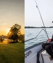 Golf och fiske lockar på Åland.