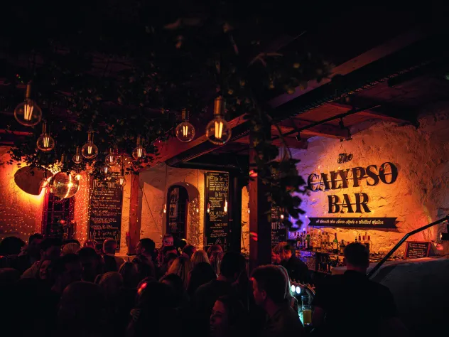 The Calypso Bar vid Indigo restaurang & bar i Mariehamn.
