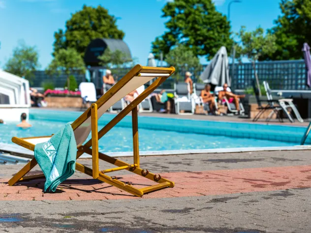 Poolområdet vid Hotell Arkipelag.