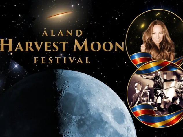 Harvest Moon Festival 2026, affisch med årets artister.
