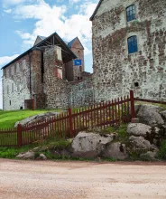 Kastelholms slott i Sund på Ålands landsbygd.
