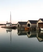 Sjöfararkapellet vid Sjökvarteret i Mariehamn.