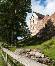 Kastelholms slott i Sund på Ålands landsbygd.