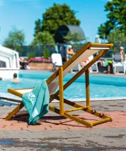Poolområdet vid Hotell Arkipelag.