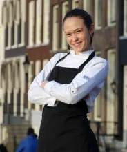 Anna Hoffmann, kock vid Åva Verandan.