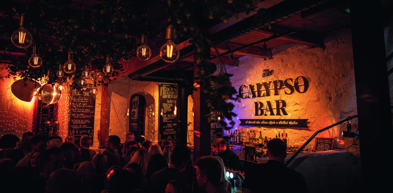 The Calypso Bar vid Indigo restaurang & bar i Mariehamn.