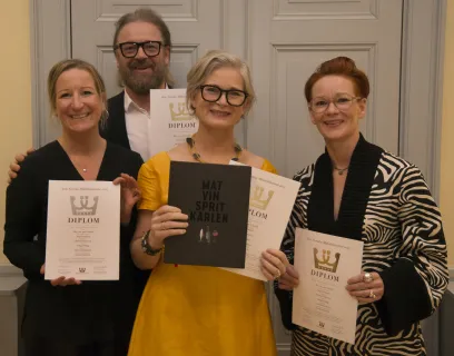 Indigos bok vann pris vid årets Svenska Måltidslitteratur 2025.