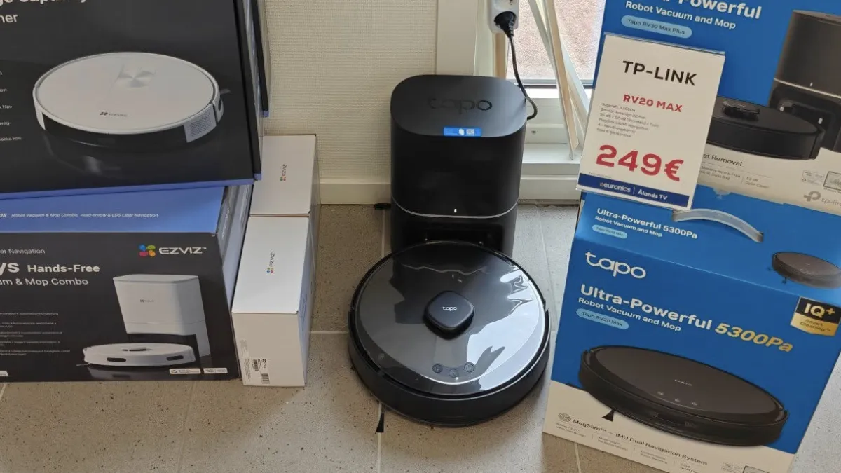 Robotdammsugare från Ålands TV.