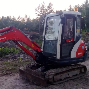 Kubota minigrävare