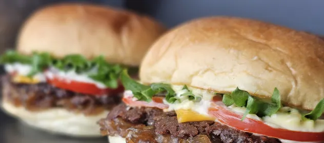 E-meal burgers