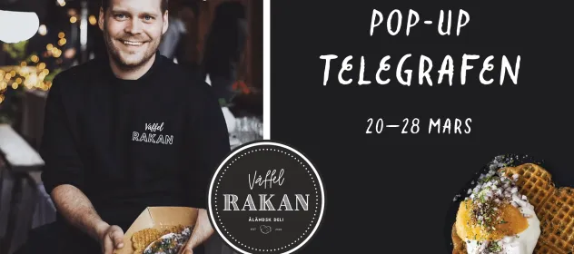 Våffelrakan Pop-Up Telegrafen