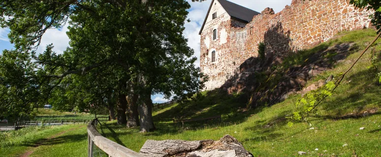Kastelholms slott i Sund på Ålands landsbygd.