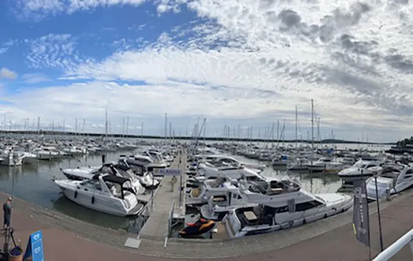 MSF gästhamn i Mariehamns östra hamn.